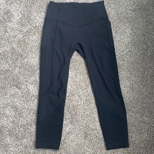 Lululemon Fast and free black leggings size 6
